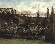 Garden, Gustave Courbet